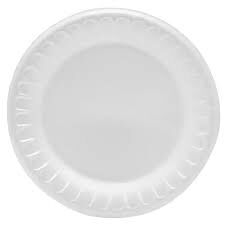 Yuvarlak Köpük Tabak 20 cm - 100’lü Paket