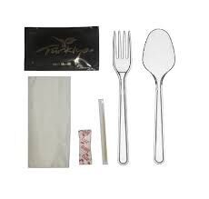Lüx Plastik Çatal-Kaşık Seti - 50’lİ Paket