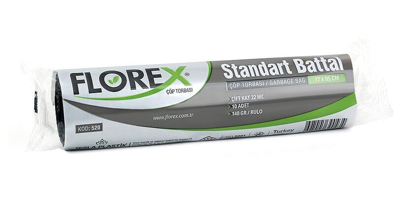 Florex Standart Battal Boy Çöp Poşeti 72x95 cm