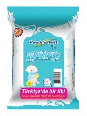 Fresh’n Soft Islak Tuvalet Kağıdı 60’lı (Çocuk)
