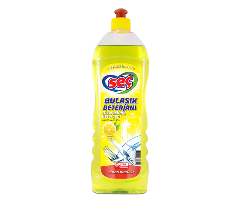 Seç Limon Kokulu Bulaşık Deterjanı 750 gr Yağ Sökücü Güç ve Ferahlık