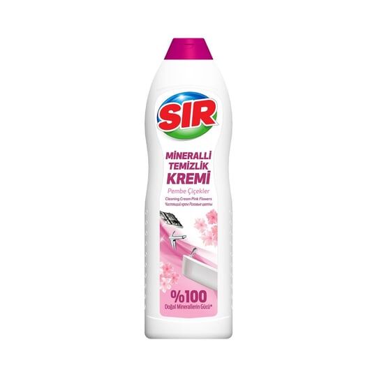 Sır Mineralli Pembe Çiçekler Kokulu Temizlik Kremi 750 gr Çok Amaçlı Yüzey Temizleyici